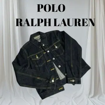 폴로 랄프로렌 다크 데님 데님 자켓 S