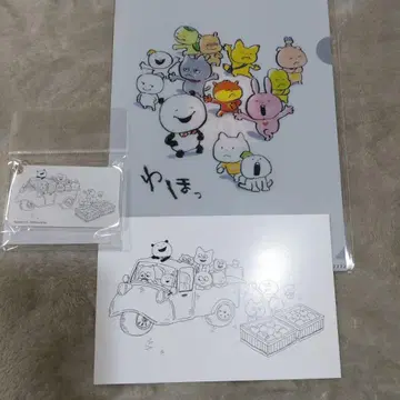 니시무라 유우지 10주년 작품집 클리어 파일 엽서 아크릴 키링