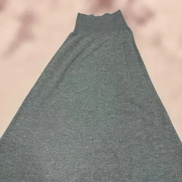 그레이 플레어 스커트 S 사이즈 모 100%