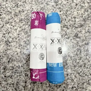 B z 솔로 반다나 보라색 파랑