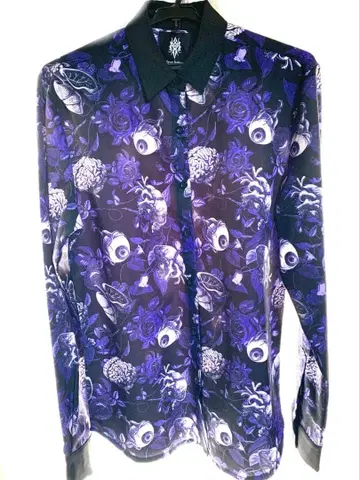 드래그 허니 drughoney 눈알 올 패턴 셔츠