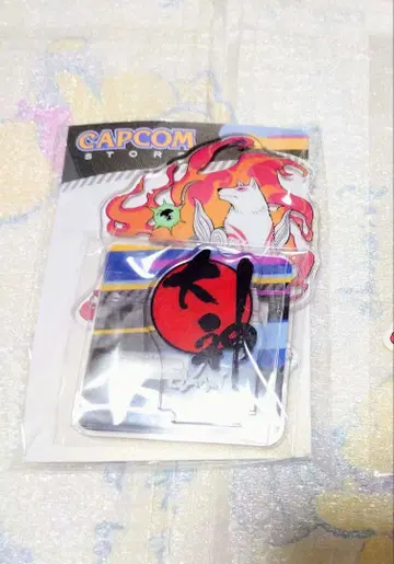 아마테라스 아크릴 스탠드 캡콤 스토어 오오카미