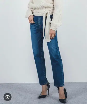 STUNNINGLURE 인헤리턴스 데님 블루 23 사이즈