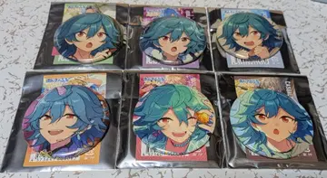 앙상블 스타즈!! 호죠 라이카 캔뱃지 6개 세트