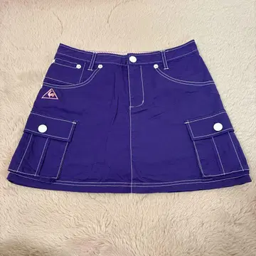 르꼬끄 스포르티브 골프 스커트 보라색 9