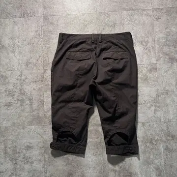 The viridi-anne 웨더 제품염 7부 팬츠 dark wear