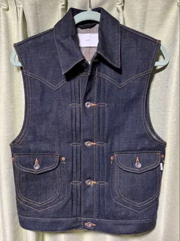 슈가힐 데님 베스트 사이즈 1