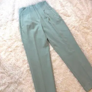 새상품 ZARA 테이퍼드 팬츠 슬랙스 하이웨스트 오피스 퀄리티 좋음