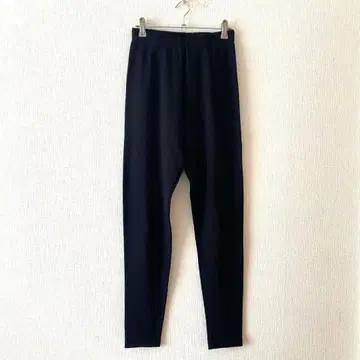 [히로코코시노] 이지 팬츠 스트라이프 패턴 면 혼방 허리밴딩 M 상당