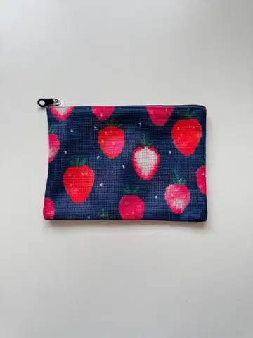 페이러 메쉬 전사 스트로베리 도트