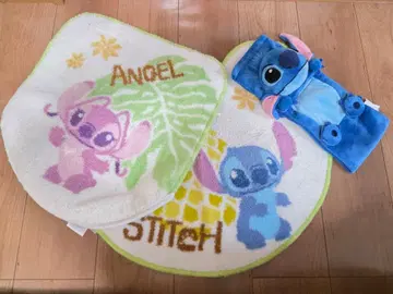 스티치 화장실 매트 커버 3종 세트