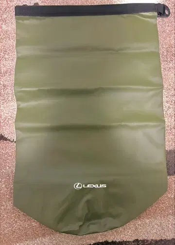 Lexus 방수 백 올리브 그린 대용량