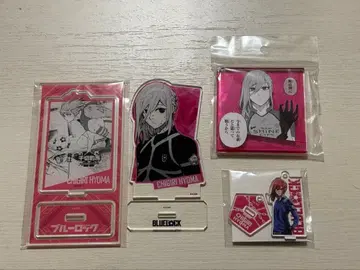 블루 록 치기리 효마 아크릴 스탠드 4종