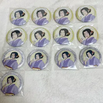 명탐정 코난 거리 산책 캔뱃지 우에하라 유이