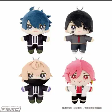 도원암귀 초코토모 봉제 인형 전 4종 컴플리트 세트