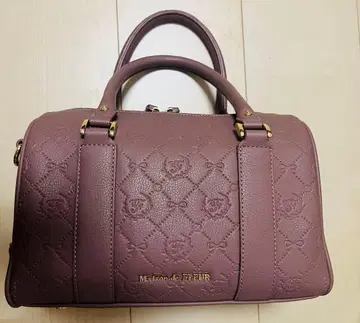 Maison de FLEUR 보스턴 핸드백