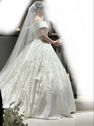 타카미 브라이덜 웨딩 롱 베일 (비즈)