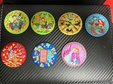 디즈니 자수 캔 배지 2 묶음 판매