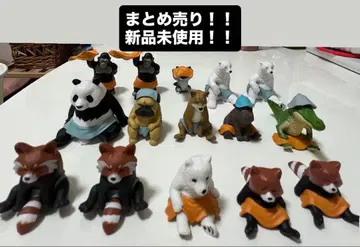 동물 사우나 캡슐 토이 11종 15개