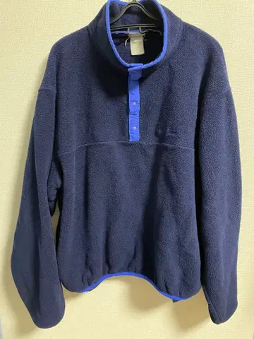 L.L.Bean 필기체 하프 지퍼 플리스 자켓