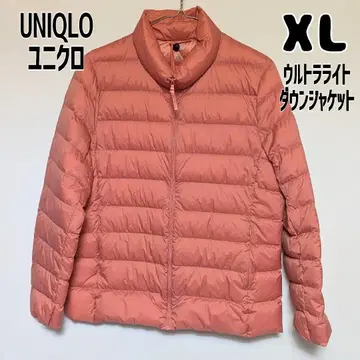 유니클로 울트라 라이트 다운 자켓 XL 핑크