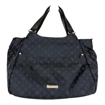 russet 블랙 네이비 숄더백 모노그램 패턴