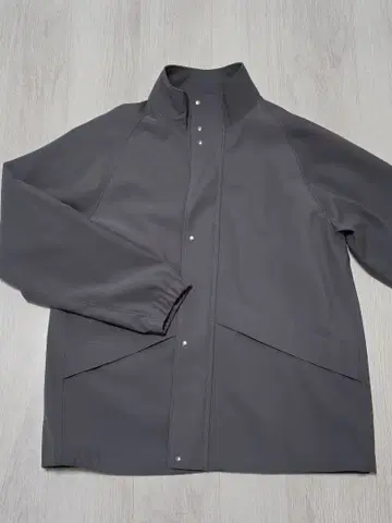 BEAUTY&YOUTH REFINED 트윌 스탠드 카라 아노락