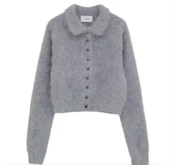 클라네 ANGORA SHORT KNIT CARDIGAN
