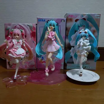 하츠네 미쿠 벚꽃 하츠네 미쿠 피규어 세트