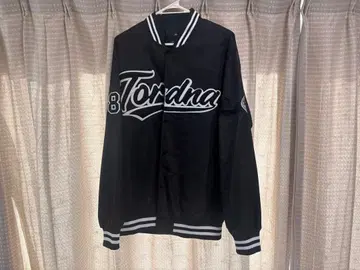 LUYBAIDUN 바시티 자켓풍 자켓 2XL 블랙