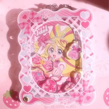 키미프리전 카드 & 바스락 아크릴 프레임 <큐어 아이돌>