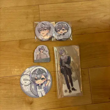 컬러풀 피치 히로 제일복권 아크릴 스탠드 도쿄 타워 캔뱃지 마그넷 코스터