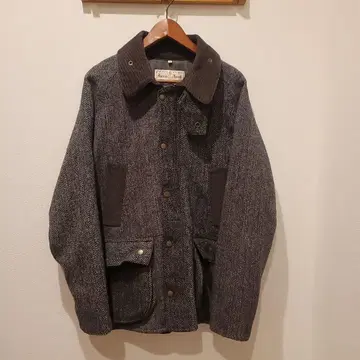 해리스 트위드 헤링본 자켓