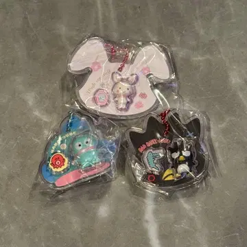 산리오 캐릭터즈 패키지 참&초코 보로 3개 세트