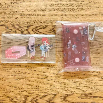 봇치 더 록! 아크릴 스탠드 히토리 이쿠요 유루 팔레트 멀티 파우치