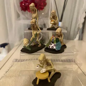 정중한 생활을 하는 아귀 피규어 6체 세트