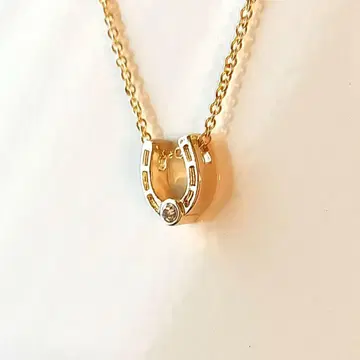 말굽 모양 목걸이