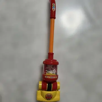 호빵맨 청소기 빨간색 옐로우 컬러