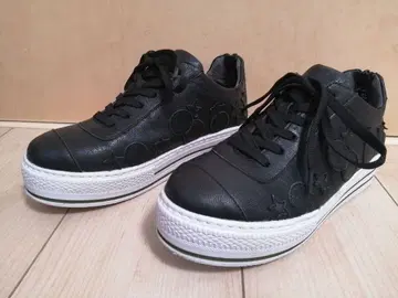 센소유니코 t.b 통굽 레이스업 고트스킨 23.5cm