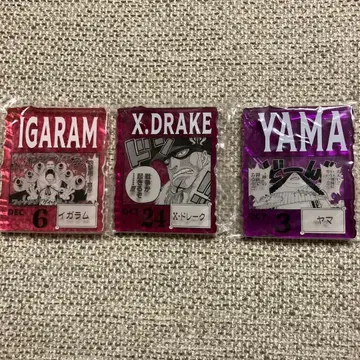 ONE PIECE BASE SHOP 아크릴 드레이크 외 3종 세트