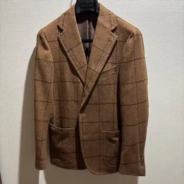 Stile Latino 윈도페인 라이트 트위드 자켓