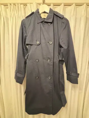 CIAOPANIC 다크 네이비 트렌치코트