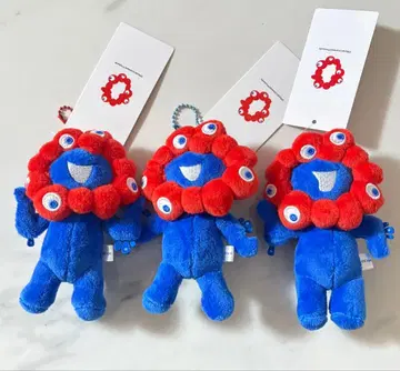 만박 미야쿠미야쿠 볼체인 마스코트 봉제 인형 키링 3종