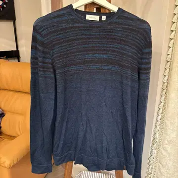 캘빈 클라인 이탈리안 메리노 니트