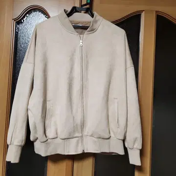 [ 미사용 ] URBAN RESEARCH 베이지 스웨이드 자켓