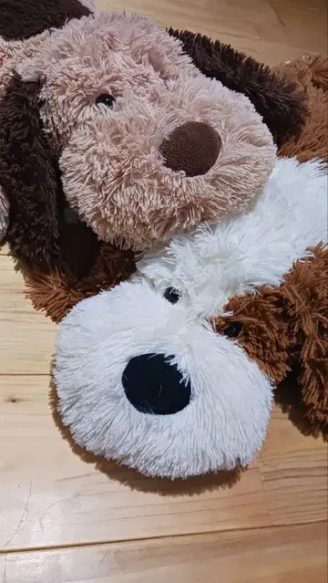 축 늘어진 강아지 봉제 인형