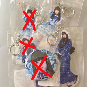 iLiFE! 소라시 카렌 아크릴 키링 캔뱃지 무도관 복권