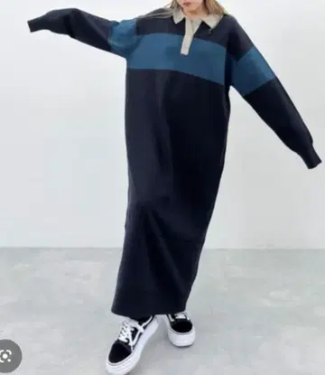 니코앤드 [MODE NORM CORE] 라거 맥시 니트 원피스 L