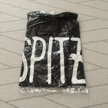 SPITZ 로고 T셔츠 블랙 미개봉