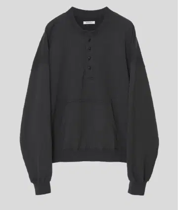 matsufuji 헨리넥 스웨트 셔츠